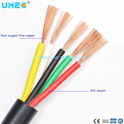 60227 CEI 52-4x6mm2 Isolamento in PVC Spessore 0,8 mm Spessore della guaina in PVC 1,2 mm Applicazione domestica Cavi elettrici