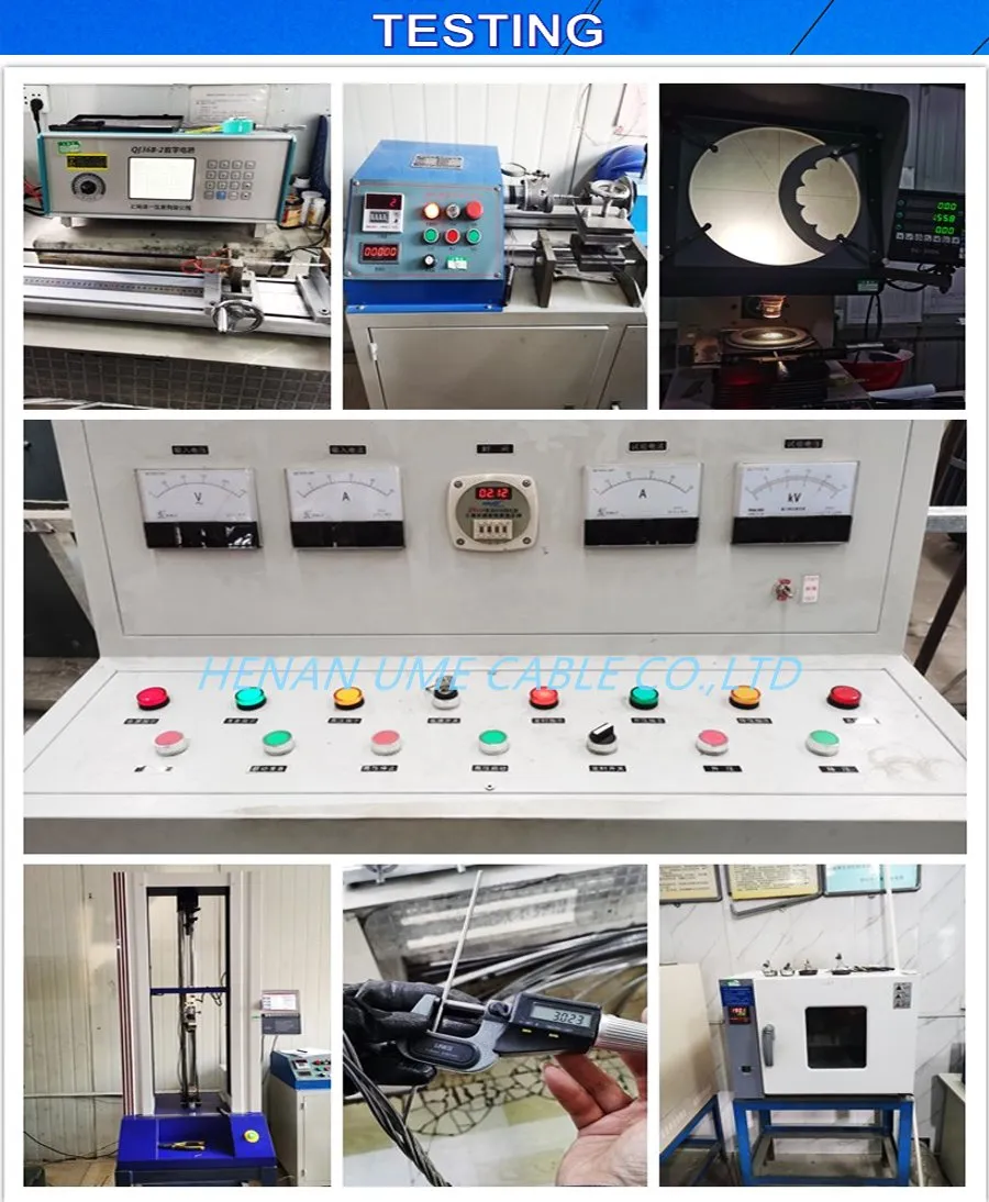 Cavo aereo a bassa tensione fascettato per conduttore aereo in alluminio isolamento XLPE 2x35mm² 2