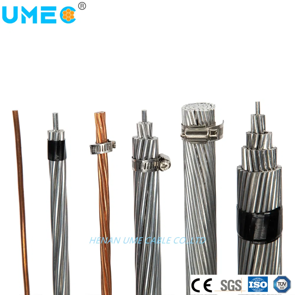 ACSR Rabbit 50mmÂ² Aluminum Conductor Steel Supported Bare Conductor
