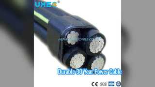 Cavo in bundle aereo XLPE ad alta resistenza per reti elettriche